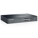 TP-Link TL-SG1016D 16-Port Gigabit Desktop/Rackmount Unmanaged Switch Energy-efficient Supports MAC Plug & Play 32Gbps Switching Capacity