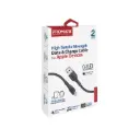 Promate Tangle Free USB-A to Lightning Data & Charge 2 Meters Cable