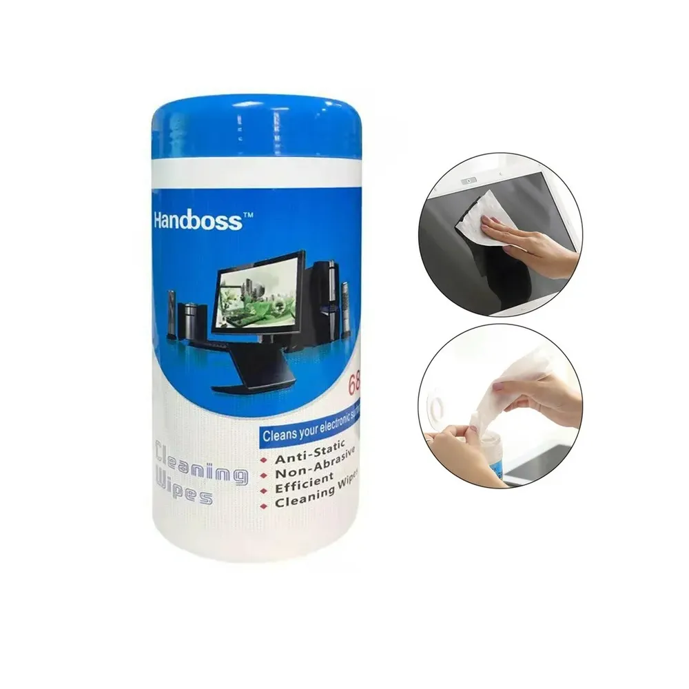 Handboss Cleaning Wipes Anti-Static (68 Wipes)