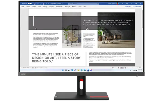 Lenovo ThinkVision S27i-30 Full-HD 100 Hz 2x HDMI 27" Desktop Monitor