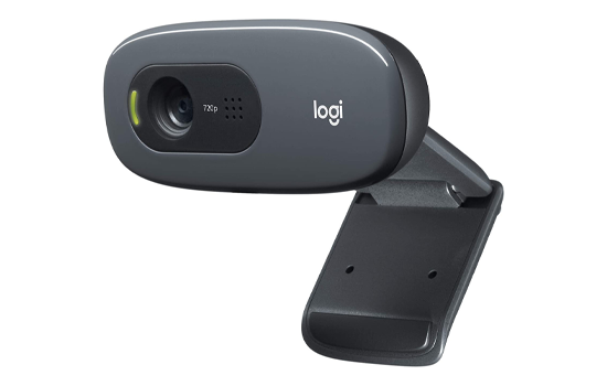 Logitech C270 HD (720p-30fps) Webcam