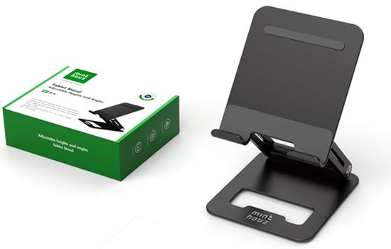 [MT-E007] Mint Houz Adjustable Grey Tablet Stand