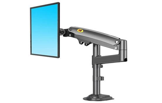 North Bayou H100 22" - 35" Desk Tilting Monitor Mount - Black