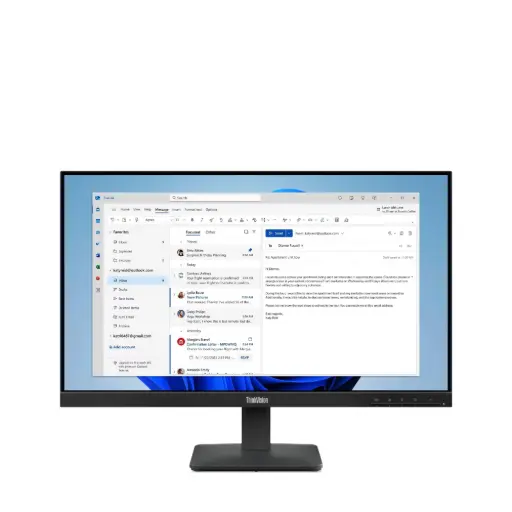 [64B5KAT1EU] Lenovo Thinkvision S24-4e Full-HD 23.8" Desktop Monitor
