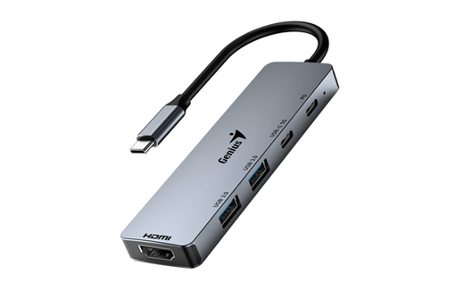 [UH-500] Genius 5in1 USB-C 100W PD Hub