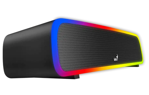[SOUNDBAR200BT] Genius RGB 4 Watts-RMS USB & Bluetooth (Jack 3.5 Audio) SoundBar