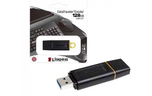[DTX/128GB] Kingston USB3.2 Flash 128GB DTX DataTraveler EXODIA Flash Drive