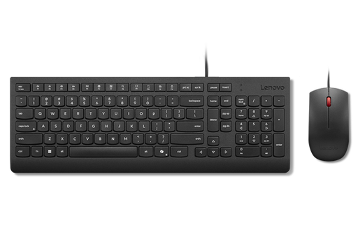 [4X30L79884] Lenovo Essential Wired Combo Keyboard and Mouse (Arabic 253)