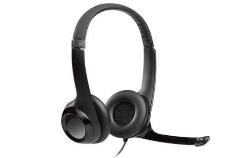 [H390] Logitech H390 USB Stereo Headset With Noise canceling Microphone