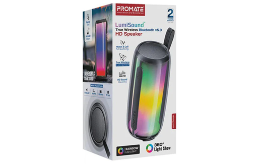 [LumiTower] Promate LumiSound Bluetooth HD Speaker