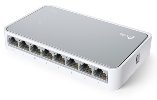 [TL-SF1008D] TP-Link 8-Port 10/100 Mbps Desktop Switch