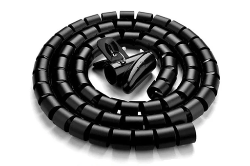 [LP121] UGREEN Black 1.5 Meters Spiral Cable Zipper