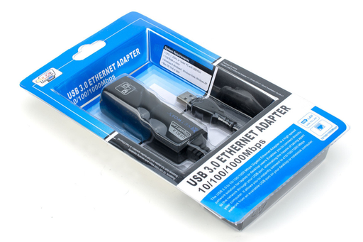 [USBA-RJ45] USB 3.0 Type-A to Ethernet RJ45 Adapter