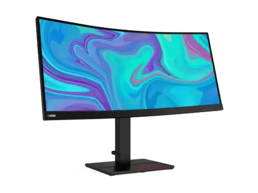 [61F3GAT1EU] Lenovo T34w-20-34 WQHD HDMI 34" Curved Desktop Monitor